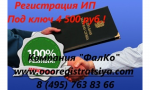 Регистрация ИП под ключ 4500 руб.